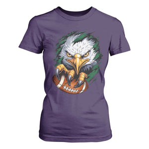 Philadelphia Fan T Shirt For Women Green Eagles Sport Game Day TS11 Purple Print Your Wear