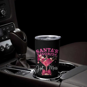 Funny Christmas Santas Favorite Hot Mess Tumbler Cup Xmas Drinking Party TS11 Print Your Wear