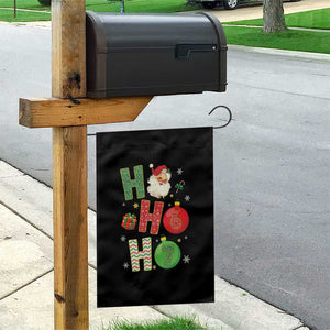 Funny Christmas Santa Ho Ho Ho 67 Garden Flag Six Seven Meme 6 7 Xmas Bauble TS11 Print Your Wear