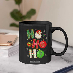 Funny Christmas Santa Ho Ho Ho 67 Coffee Mug Six Seven Meme 6 7 Xmas Bauble TS11 Print Your Wear