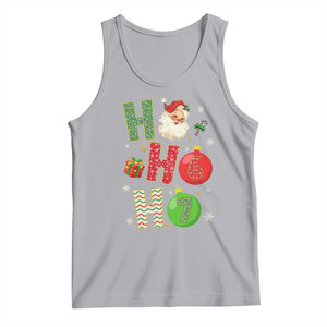 Funny Christmas Santa Ho Ho Ho 67 Tank Top Six Seven Meme 6 7 Xmas Bauble TS11 Athletic Heather Print Your Wear