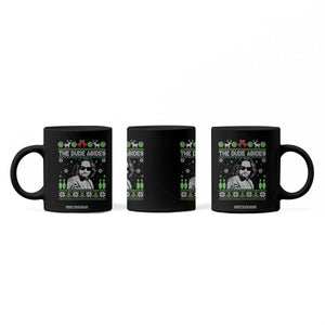 The Dude Abides Christmas Bowling Coffee Mug Funny Bowling Movie TS11 Print Your Wear