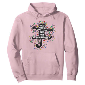 Christmas Movie Fried Pussy Cat Hoodie If That Thing Had 9 Lives She Just Spent Them All TS11 Light Pink Print Your Wear