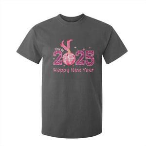 Funny Howdy 2025 Happy New Year T Shirt For Kid Cowgirl New Year's Eve Party Disco Ball TS11 Dark Heather Print Your Wear