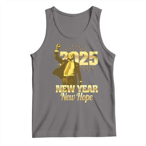 Funny Trump New Year New Hope 2025 Tank Top TS11 Deep Heather Print Your Wear