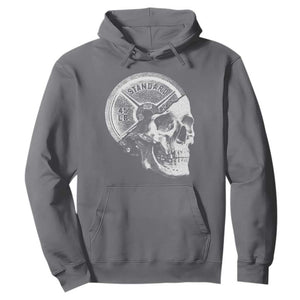 Skull 45 lbs Plate Weight Lifting Gym Workout Hoodie TS11 Charcoal Print Your Wear