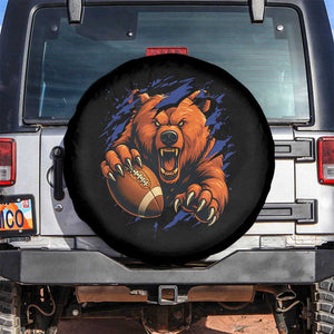 Funny CFB Game Day Spare Tire Cover Football Lover TS11 No hole Black Print Your Wear