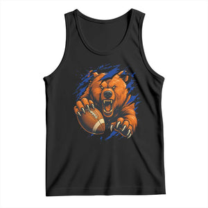Funny CFB Game Day Tank Top Football Lover TS11 Black Print Your Wear