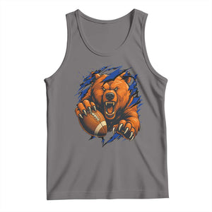 Funny CFB Game Day Tank Top Football Lover TS11 Deep Heather Print Your Wear
