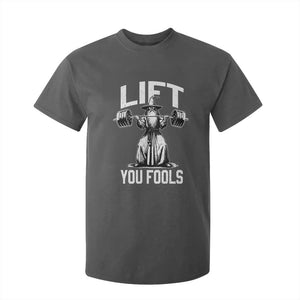 Funny Lift You Fools T Shirt For Kid Swole Wizard Weightlifting Bodybuilding Gym Fitness TS11 Dark Heather Print Your Wear