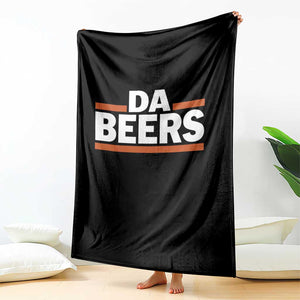 Funny Chicago Beer Lover Throw Blanket Beer Day Drinking Party TS11 Print Your Wear