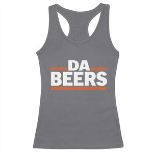 Funny Chicago Beer Lover Racerback Tank Top Beer Day Drinking Party TS11 Charcoal Print Your Wear