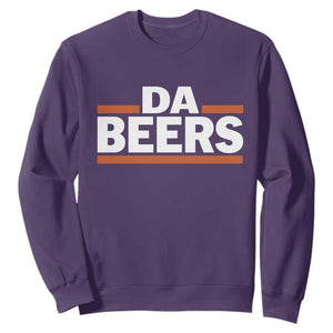 Funny Chicago Beer Lover Sweatshirt Beer Day Drinking Party TS11 Purple Print Your Wear