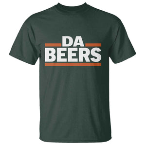 Funny Chicago Beer Lover T Shirt Beer Day Drinking Party TS11 Dark Forest Green Print Your Wear