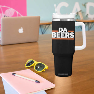 Funny Chicago Beer Lover Tumbler With Handle Beer Day Drinking Party TS11 Print Your Wear