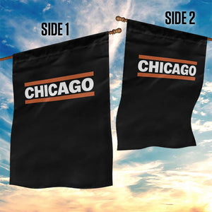 Chicago Garden Flag Classic Retro City Illinois IL Lake Michigan Midwest Pride TS11 Print Your Wear
