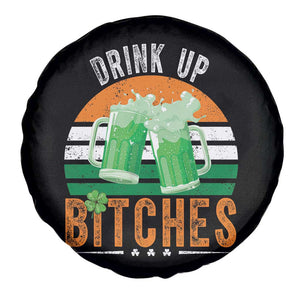 Funny St Patrick's Day Irish Beer Drinking Spare Tire Cover Drink Up Bitches Beer Mug TS11 Print Your Wear
