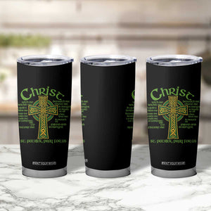 Christ St Patrick Pray For Us Christian Catholic Religious Celtic Cross Tumbler Cup TS11 Print Your Wear