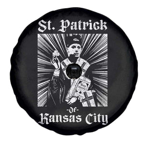 St Patrick Of Kansas City Spare Tire Cover Funny St Patricks Day Missouri State Football Fan TS11 Print Your Wear