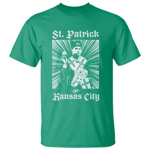 St Patrick Of Kansas City T Shirt Funny St Patricks Day Missouri State Football Fan TS11 Irish Green Print Your Wear