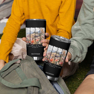 He Is Not Here He Has Risen Tumbler Cup Christian Easter Religious Bible Verse TS11 Print Your Wear