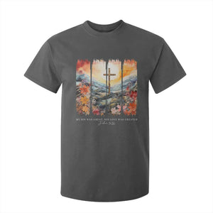 My Sin Was Great His Love Was Greater T Shirt For Kid Christian Easter Religious Bible Verse TS11 Dark Heather Print Your Wear