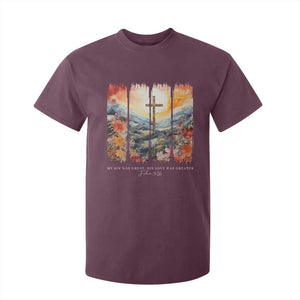 My Sin Was Great His Love Was Greater T Shirt For Kid Christian Easter Religious Bible Verse TS11 Maroon Print Your Wear