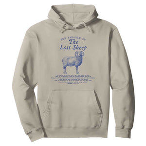 The Parable Of The Lost Sheep Hoodie Christian Bible Verse Matthew 18 TS11 Sand Print Your Wear
