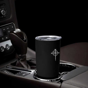 Christian Religious Jesus Shirt with Cross Logo Graphic Tumbler Cup TS11 Print Your Wear