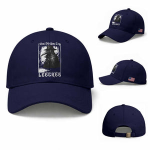 But Did You Try Leeches Plague Doctor Baseball Cap Funny Middle Age Black Death Gothic TS11 Baseball Cap Universal Fit Dark Blue Print Your Wear