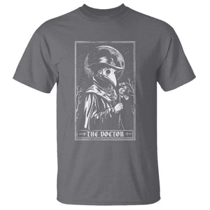 Plague Doctor Tarot Card T Shirt Horror Death Occult Satanic TS11 Charcoal Print Your Wear