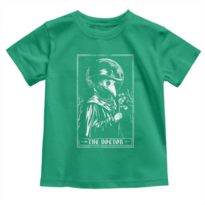 Plague Doctor Tarot Card Toddler T Shirt Horror Death Occult Satanic TS11 Irish Green Print Your Wear