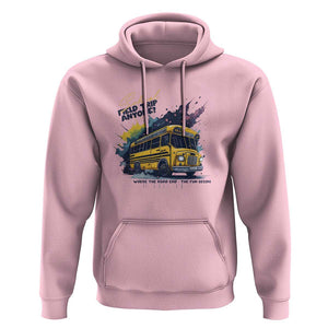 School Field Trip Anyone Hoodie School Bus Teacher TS11 Light Pink Print Your Wear