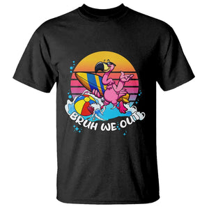 Funny Summer Vacation T Shirt Bruh We Out Happy Last Day Of School TS11 Black Print Your Wear