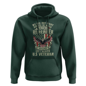Memorial Day Hoodie Honor And Remeber Eagle TS11 Dark Forest Green Print Your Wear