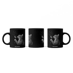 Cat Blowing Dandelion Coffee Mug Kitten Making A Wish Nature Art TS11 Print Your Wear