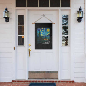 Let It Gogh Funny Vincent Van Gogh Garden Flag Starry Night Design Art Lover TS11 Print Your Wear