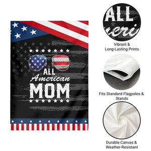 Funny All American Mom 4th Of July Garden Flag Family Matching Sunglasses TS11 Print Your Wear