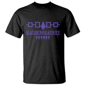 Native American Haudenosaunee Iroquois Nation Flag T Shirt TS11 Black Print Your Wear