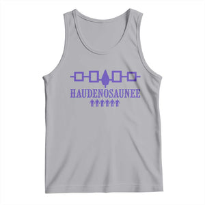 Native American Haudenosaunee Iroquois Nation Flag Tank Top TS11 Athletic Heather Print Your Wear