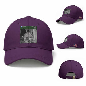 There is Motion at Your Front Door Funny Shark Motion Meme Baseball Cap