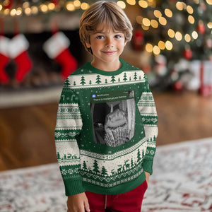 There is Motion at Your Front Door Funny Shark Motion Meme Ugly Christmas Sweater