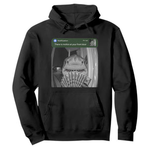 There is Motion at Your Front Door Funny Shark Motion Meme Hoodie
