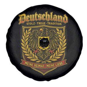 German Heritage Pride Spare Tire Cover Deutschland Stolz Treue Tradition Meine Heimat Meine Liebe TS11 Print Your Wear