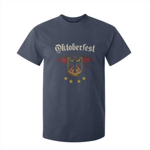 Oktoberfest German Drinking Festival T Shirt For Kid Bundesadler Coat of Arms Star TS11 Navy Print Your Wear