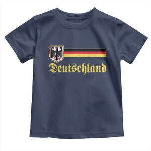 Deutschland German Heritage Pride Toddler T Shirt Bundesadler Coat of Arms TS11 Navy Print Your Wear