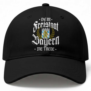 Bayern Bavaria German Baseball Cap Dem Freistaat Bayern Die Treue TS11 Print Your Wear