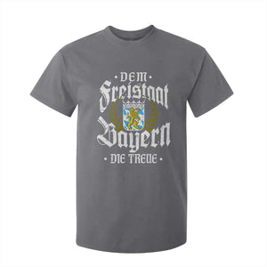 Bayern Bavaria German T Shirt For Kid Dem Freistaat Bayern Die Treue TS11 Charcoal Print Your Wear
