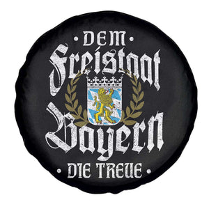 Bayern Bavaria German Spare Tire Cover Dem Freistaat Bayern Die Treue TS11 Print Your Wear
