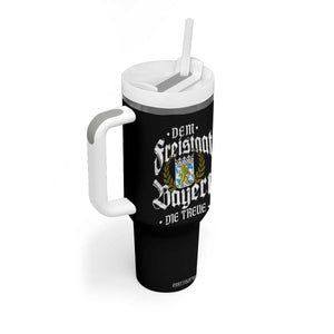 Bayern Bavaria German Tumbler With Handle Dem Freistaat Bayern Die Treue TS11 Print Your Wear